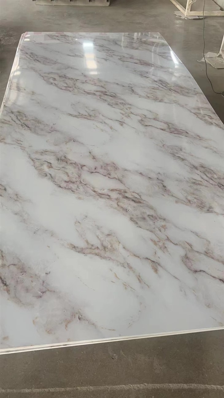 2.8mm Pvc Marble Sheet Uv Board
