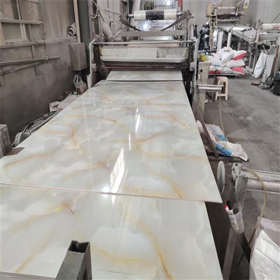 2.8mm PVC Marble Fèy Uv Komisyon Konsèy